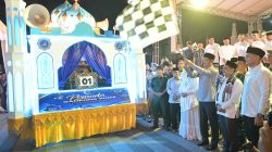 Sekda Aceh Lepas Pawai Takbir Idul Fitri 1447 H di Masjid Raya Baiturrahman. 