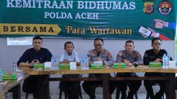 Polda Aceh Gelar Kemitraan dan Bukber Bersama Awak Media. 