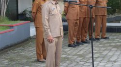 Kepala Dinas ESDM Aceh Pimpin Upacara Perdana, Tekankan Visi Misi Gubernur, Disiplin dan Kerjasama.