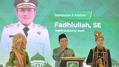 Wagub Hadiri Pengukuhan DPW PKB Aceh di Banda Aceh. 