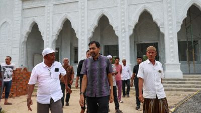 Kisah Mualem Membangun Masjid di Kampung Halaman Aceh Utara. 