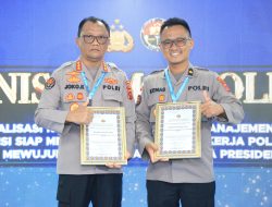 Bidhumas Polda Aceh Raih Dua Penghargaan di Rakernis Humas Polri 2026.