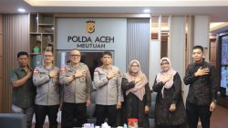 Kapolda Aceh Terima Audiensi Dekan Fakultas Hukum Universitas Muhammadiyah Aceh. 