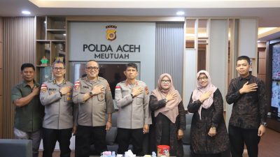 Kapolda Aceh Terima Audiensi Dekan Fakultas Hukum Universitas Muhammadiyah Aceh. 