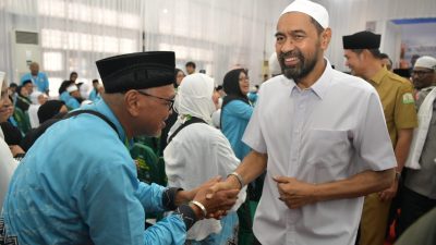 Mualem Ingatkan CJH Aceh Bersihkan Hati dan Jaga Kesehatan. 