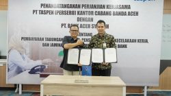 Bank Aceh Syariah dan PT Taspen (Persero) Perkuat Sinergi Layanan Pembayaran Pensiun. 