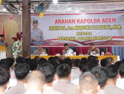 Kunjungan Kerja Kapolda Aceh Ke Polres Simeulue Disambut Forkopimda dan Tokoh Masyarakat
