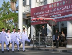 Sekda Aceh Pimpin Upacara Hari Lahir Pancasila.