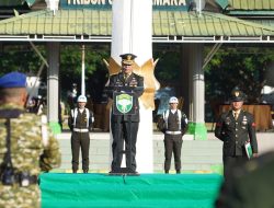 Kapoksahli Pangdam IM Pimpin Upacara Peringatan Hari Lahir Pancasila.