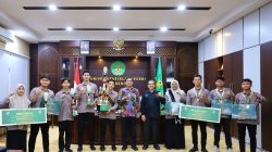 Rektor Sambut Kontingen UIN Ar-Raniry Peraih Juara Umum Catalyst Future Competition X Asia. 