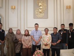 Sekda Aceh Terima Tim Pendataan Sensus Ekonomi 2026.