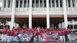 Sekda Aceh Lepas Kontingen TSA ke Sumut National Taekwondo Championship 2026.