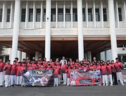 Sekda Aceh Lepas Kontingen TSA ke Sumut National Taekwondo Championship 2026.