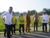Sekda Aceh Tinjau Rehabilitasi Sawah di Aceh Timur.