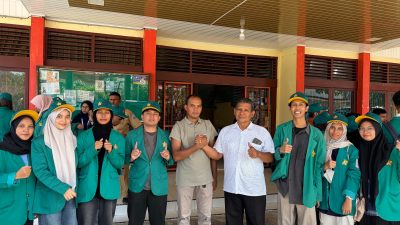 Mahasiswa USK Lakukan KKN Gampong Cut Langgien Pidie Jaya. 