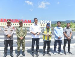 Sekda Aceh Hadiri Peresmian Bendungan Rukoh oleh Presiden Prabowo.