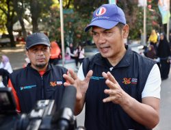 Sekda Aceh Ikut Senam Bersama dan Sosialisasikan Sensus Ekonomi 2026.