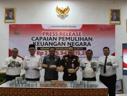 Kejari Aceh Jaya Bersinergi Dengan Pemkab Dalam Pemilihan Keuangan Negara.