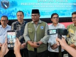 Safrizal: Aceh Segera Masuk Fase Pascabencana per 1 Agustus 2026, Disampaikan di Hadapan Rektor PTN Se-Aceh. 