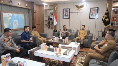 Jalankan Amanah Mualem, Sekda Aceh Silaturahmi dengan Kapolda Aceh. 