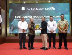Bank Aceh dan Taspen Gelar Sosialisasi Hak dan Kewajiban serta Wirausaha Pintar bagi PNS Menjelang Pensiun. 