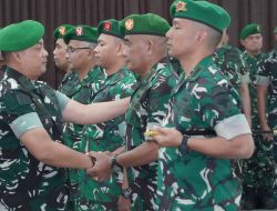 Kasdam IM Pimpin Sertijab Pejabat Kodam Iskandar Muda. 