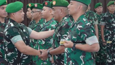 Kasdam IM Pimpin Sertijab Pejabat Kodam Iskandar Muda. 