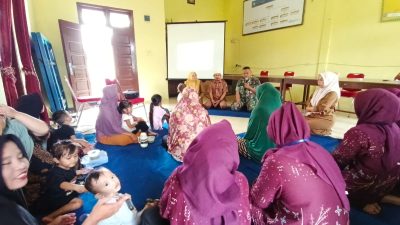 Satgas TMMD Kodim 0107/Aceh Selatan Bergerak Selamatkan Generasi dari Ancaman Stunting
