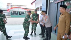 Tim Wasev TMMD Ke-129 Disambut Hangat Forkopimda Kabupaten Pidie. 