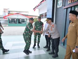 Tim Wasev TMMD Ke-129 Disambut Hangat Forkopimda Kabupaten Pidie. 
