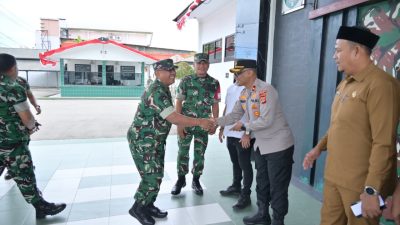 Tim Wasev TMMD Ke-129 Disambut Hangat Forkopimda Kabupaten Pidie. 