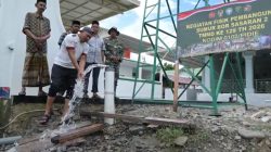 Dandim 0102/Pidie: “Sumur Bor TMMD Hadirkan Sumber Kehidupan Baru bagi Masyarakat”.
