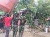 Satgas TMMD ke-129 Pasang Tower dan Tandon Air di Dayah Lhok Panah. 