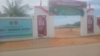 Menag Resmikan Gedung Sekolah MAN Model Banda Aceh.