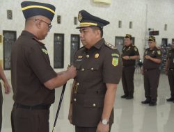 Kajati Aceh Pimpin Sertijab Asisten Intelijen.