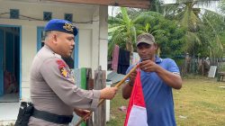 Polda Aceh Bagikan 6.000 Bendera Merah Putih untuk Masyarakat, Termasuk BRA. 