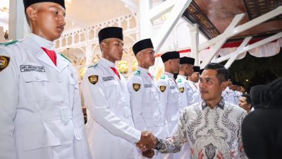 Sekda Aceh Apresiasi Paskibraka 2026, Tekankan Semangat Pengabdian Generasi Muda. 