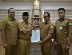 Taufik Jadi Plt Sekda Aceh, Wagub Minta Jaga Integritas dan Bangun Komunikasi yang Baik. 