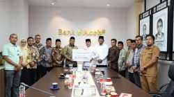 Bank Aceh Salurkan Zakat Perusahaan Rp 11,94 Miliar Ke Baitul Mal Aceh. 