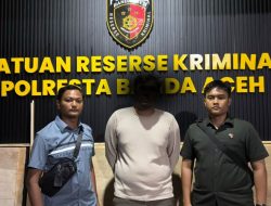 Polisi Amankan Satu TSK Kasus Penggelapan Mobil di Banda Aceh. 