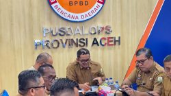 Plt Sekda Bahas Anggaran Rehab Rekon Aceh Sebesar Rp 25,65 Triliun, 92 Persen Dikelola Pemerintah Pusat. 