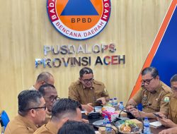 Plt Sekda Bahas Anggaran Rehab Rekon Aceh Sebesar Rp 25,65 Triliun, 92 Persen Dikelola Pemerintah Pusat. 