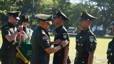 Kasdam IM Lantik 633 Prajurit Tamtama Infanteri TNI AD Gelombang II 2026.