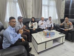 Kapolres Aceh Besar Terima Audiensi SMSI, Perkuat Sinergi Jaga Kamtibmas.