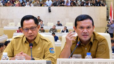 Wagub Sampaikan Sejumlah Persoalan Pertanahan Aceh di Raker dan RDP Komisi II DPR RI. 