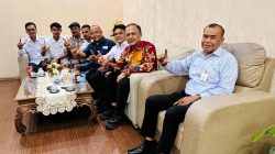 SMSI Aceh Besar Bangun Kolaborasi dengan Bank Aceh Syariah Jantho.