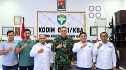 SMSI Aceh Besar Audiensi dengan Dandim 0101/KBA.