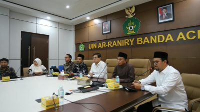 Perkuat Tata Kelola Kampus Zakat, ITF Ar-Raniry Sambut Tim Visitasi Kemenag.