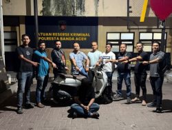 Polisi Amankan Pria Pelaku Gelapkan Motor Milik Anggota TNI. 