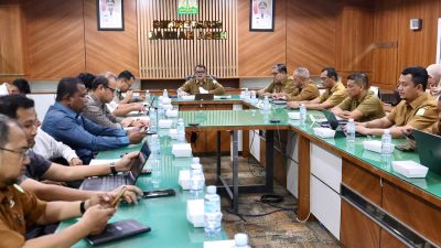 Plt Sekda Aceh Terima Audiensi Terkait Pengembangan KEK Arun. 